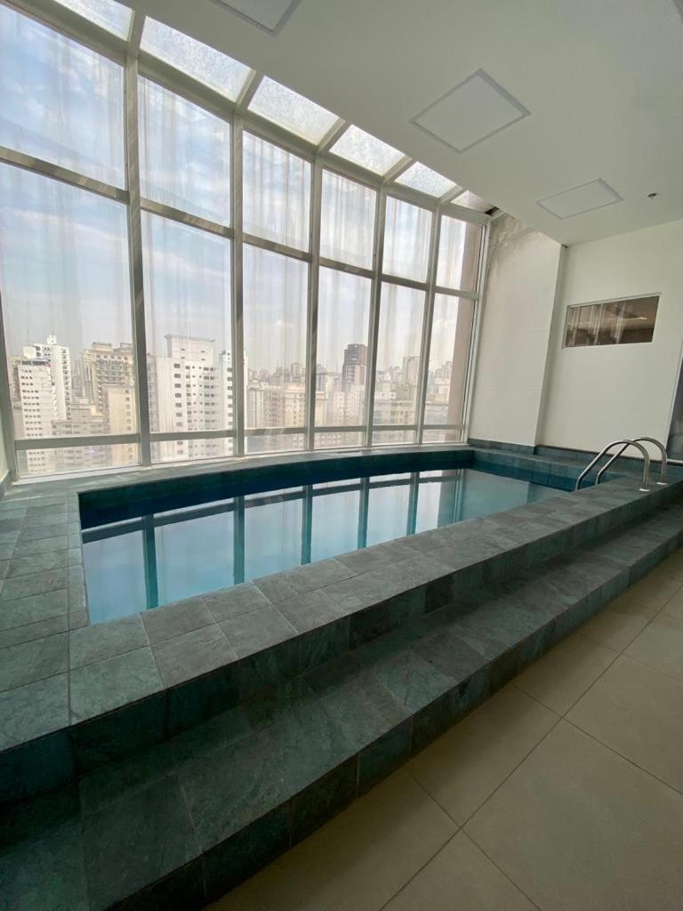 Flat Lindo Ao Lado Park Ibirapuera Av Paulista Com Garagem 103 Aparthotel São Paulo Exteriör bild